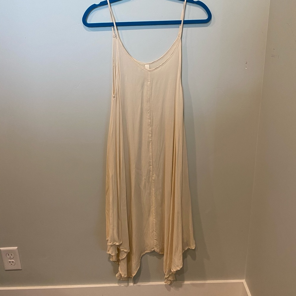 Brand new cream flowy dress